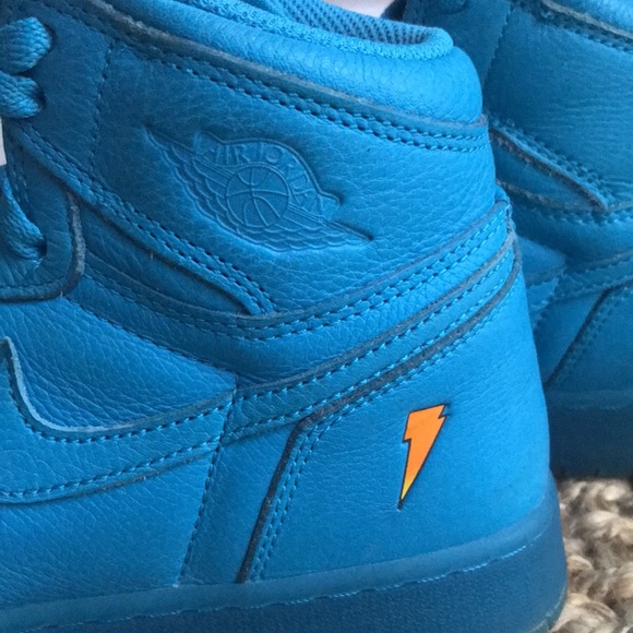 Nike Jordan 1 Retro High Gatorade Blue Lagoon - Picture 15 of 16